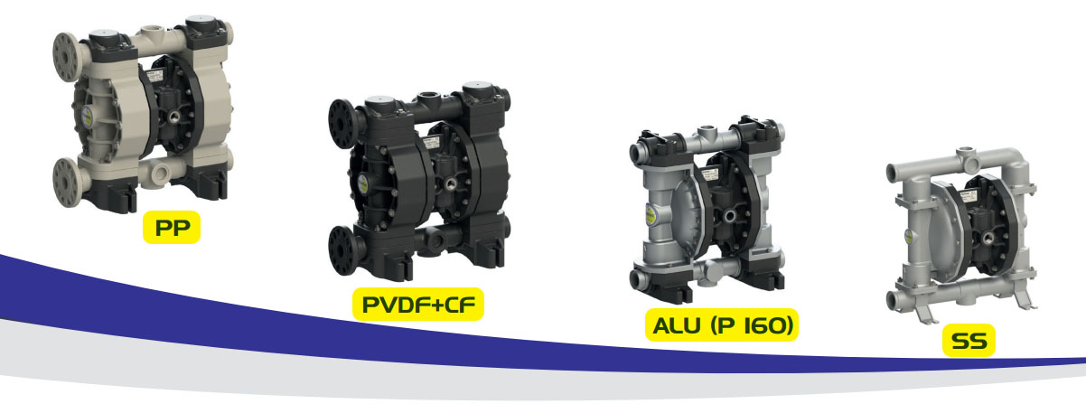 Повітряний мембранний насос до 170 л/хв