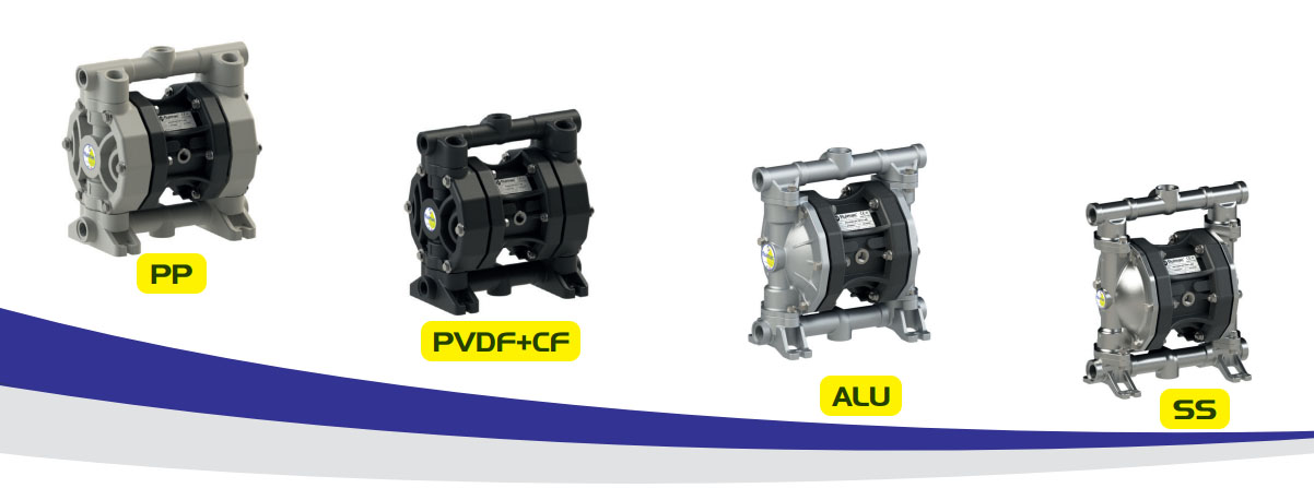 Діафрагмовий пневматичний насос Fluimac Phoenix P55 до 55 л/хв