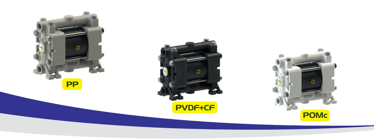 Пневматичний мембранний насос Fluimac Phoenix P8 до 7 л/хв