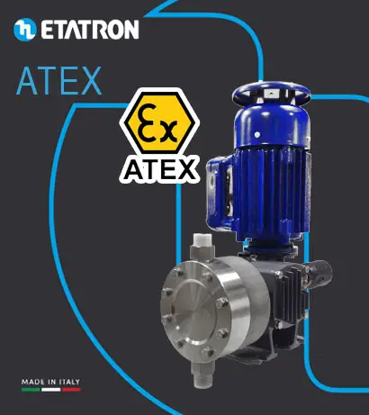 Вибухозахищені насоси дозатори ETATRON